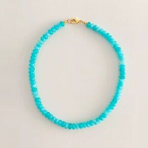 Aqua Bead Necklace